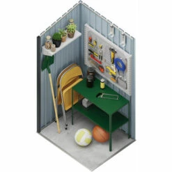 HOGGAR Rémise En Métal Sansa 1100 L - Garantie 10 Ans 9 HOGGAR Rémise En Métal Sansa 1100 L - Garantie 10 Ans -France Abri de jardin Soldes Boutique 66798483 4