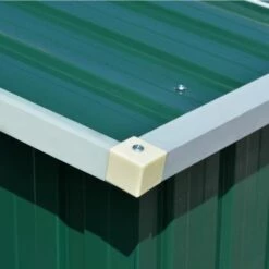 LES TENDANCES Abri De Jardin 257 X 298 X 178 Cm Métal Vert 10 LES TENDANCES Abri De Jardin 257 X 298 X 178 Cm Métal Vert -France Abri de jardin Soldes Boutique 66898881 4