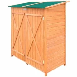LES TENDANCES Abri De Jardin De Stockage D'outils De Jardin Bois Grand
