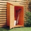 TRUE DEAL Remise De Jardin Marron 55x52x112 Cm Bois De Sapin Solide 2 TRUE DEAL Remise De Jardin Marron 55x52x112 Cm Bois De Sapin Solide -France Abri de jardin Soldes Boutique 67293962 1