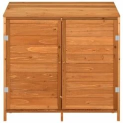 TRUE DEAL Remise De Jardin Marron 102x52x112 Cm Bois De Sapin Solide 9 TRUE DEAL Remise De Jardin Marron 102x52x112 Cm Bois De Sapin Solide -France Abri de jardin Soldes Boutique 67294103 3
