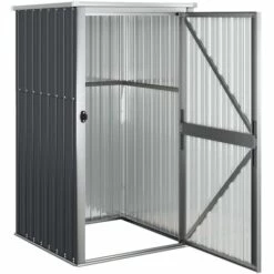 TRUE DEAL Abri à Outils De Jardin Anthracite 88x89x161 Cm Acier Galvanisé 11 TRUE DEAL Abri à Outils De Jardin Anthracite 88x89x161 Cm Acier Galvanisé -France Abri de jardin Soldes Boutique 67295567 5