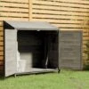TRUE DEAL Remise De Jardin Anthracite 102x52x112 Cm Bois De Sapin Solide -France Abri de jardin Soldes Boutique 67295704 1