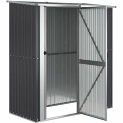 TRUE DEAL Abri à Vélos Jardin Anthracite 180,5x97x209,5cm Acier Galvanisé -France Abri de jardin Soldes Boutique 67302148 4