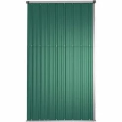 TRUE DEAL Abri à Outils De Jardin Vert 161x89x161 Cm Acier Galvanisé 11 TRUE DEAL Abri à Outils De Jardin Vert 161x89x161 Cm Acier Galvanisé -France Abri de jardin Soldes Boutique 67303401 5
