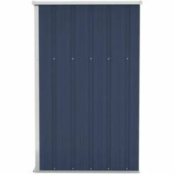 TRUE DEAL Remise De Jardin Murale Anthracite 118x100x178 Cm Acier -France Abri de jardin Soldes Boutique 67305281 4