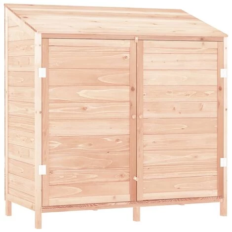 TRUE DEAL Remise De Jardin 102x52x112 Cm Bois De Sapin Solide 4 TRUE DEAL Remise De Jardin 102x52x112 Cm Bois De Sapin Solide – Image 2