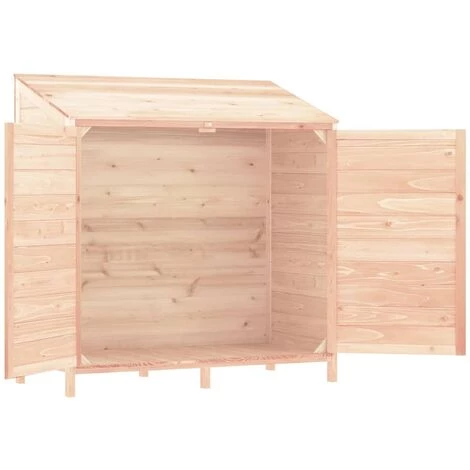TRUE DEAL Remise De Jardin 102x52x112 Cm Bois De Sapin Solide 6 TRUE DEAL Remise De Jardin 102x52x112 Cm Bois De Sapin Solide – Image 4