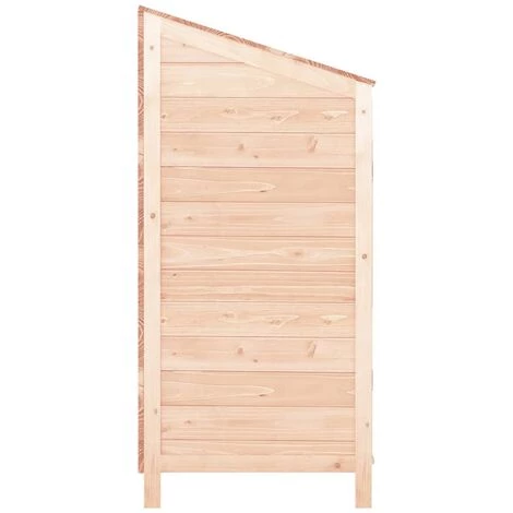 TRUE DEAL Remise De Jardin 102x52x112 Cm Bois De Sapin Solide 7 TRUE DEAL Remise De Jardin 102x52x112 Cm Bois De Sapin Solide – Image 5