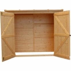 TIMBELA M348 Abri De Jardin Extérieur En Bois - Abri En Pin/épicéa - H194 X 223 X 123cm / 2.1m2 -France Abri de jardin Soldes Boutique 67378422 3