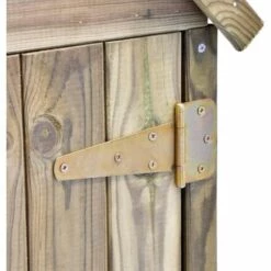 MAISONCHIC Abri à Outils De Jardin Cabane De Jardin Avec Porte 77x28x178cm Pinède Imprégnée -France Abri de jardin Soldes Boutique 67652639 3