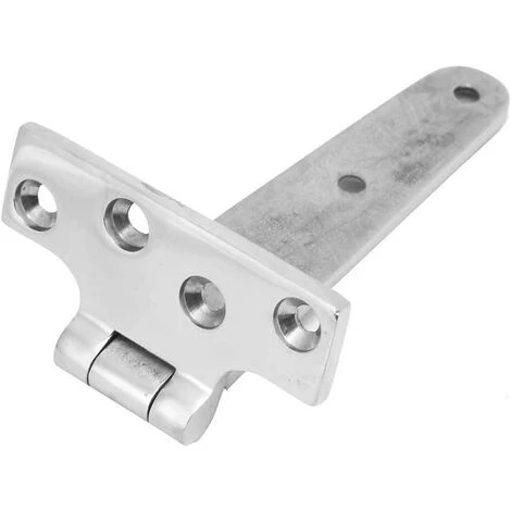 ENLENK 151 * 75 * 4.5mm Lot De 2 Épaissi Charnières En Acier Inoxydable Feuille T Type Charnière Maison Porte Porte Accessoires Idéal Pour Portes De Jardin Abri Portes De Jardin 5 ENLENK 151 * 75 * 4.5mm Lot De 2 Épaissi Charnières En Acier Inoxydable Feuille T Type Charnière Maison Porte Porte Accessoires Idéal Pour Portes De Jardin Abri Portes De Jardin – Image 3