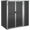 Abri à Outils De Jardin Anthracite 161x89x161cm Acier Galvanisé VidaXL - Anthracite 1 Abri à Outils De Jardin Anthracite 161x89x161cm Acier Galvanisé VidaXL - Anthracite -France Abri de jardin Soldes Boutique 67892738 1