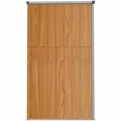 Abri à Outils De Jardin Marron 225x89x161 Cm Acier Galvanisé VidaXL - Brun 11 Abri à Outils De Jardin Marron 225x89x161 Cm Acier Galvanisé VidaXL - Brun -France Abri de jardin Soldes Boutique 67893138 5