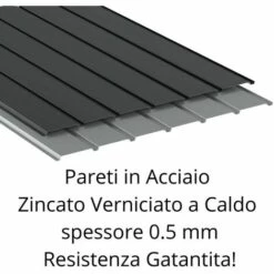 Ezooza Abri De Jardin En Métal Palladium 6'x5' Duramax 196,5 X 199 X 229 Cm Couleur Gris - Grigio 10 Ezooza Abri De Jardin En Métal Palladium 6'x5' Duramax 196,5 X 199 X 229 Cm Couleur Gris - Grigio -France Abri de jardin Soldes Boutique 68258564 4