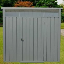 Ezooza Abri De Jardin En Métal Palladium 6'x5' Duramax 196,5 X 199 X 229 Cm Couleur Gris - Grigio 11 Ezooza Abri De Jardin En Métal Palladium 6'x5' Duramax 196,5 X 199 X 229 Cm Couleur Gris - Grigio -France Abri de jardin Soldes Boutique 68258564 5