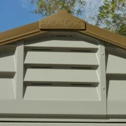 EZOOZA Duramax Apex Abri De Jardin En Plastique Marron 26,7 X 20,3 Cm - Grigio Chiaro/Marrone -France Abri de jardin Soldes Boutique 68258568 4