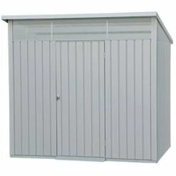 Ezooza Abri En Métal Palladium Duramax 8'x6' à Une Porte 196,5 X 199 X 229 Cm Couleur Gris - Grigio
