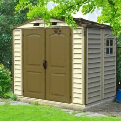 Ezooza StoreAll Abri De Jardin En PVC Beige Et Marron 245 X 161 Cm - Avorio/Marrone 9 Ezooza StoreAll Abri De Jardin En PVC Beige Et Marron 245 X 161 Cm - Avorio/Marrone -France Abri de jardin Soldes Boutique 68258574 3