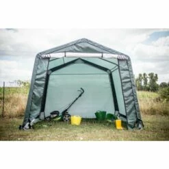 Habrita Abri En Toile Renforcée - Toit 2 Pentes 9,30 M² 8 Habrita Abri En Toile Renforcée - Toit 2 Pentes 9,30 M² -France Abri de jardin Soldes Boutique 7009825 3