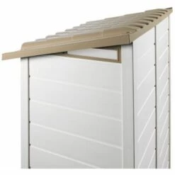 Habrita Abri Résine Mural 1,32 M2- Toit Mono-pente -France Abri de jardin Soldes Boutique 7009839 4