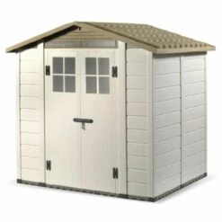 Habrita Abri Résine 3,98 M2 - Toit Bi-pente