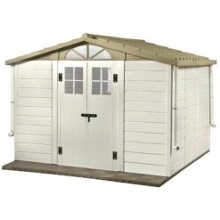 Habrita Abri Résine 8,06 M2 - Toit Bi-pente