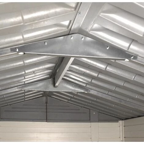 Habrita Abri Résine 8,06 M2 - Toit Bi-pente 5 Habrita Abri Résine 8,06 M2 - Toit Bi-pente – Image 3