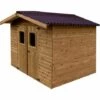 Habrita Abri THIERS Madriers Sans Plancher, Toit Double Pente 11,97 M² 1 Habrita Abri THIERS Madriers Sans Plancher, Toit Double Pente 11,97 M² -France Abri de jardin Soldes Boutique 8338818 1