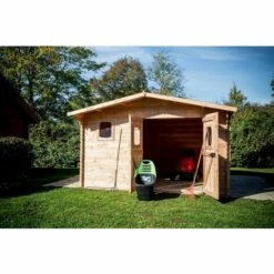 Habrita Abri DOMMAR Douglas Madriers 28 Mm - 15,28 M² - Sans Plancher - Toit Double Pente 10 Habrita Abri DOMMAR Douglas Madriers 28 Mm - 15,28 M² - Sans Plancher - Toit Double Pente -France Abri de jardin Soldes Boutique 8338843 4