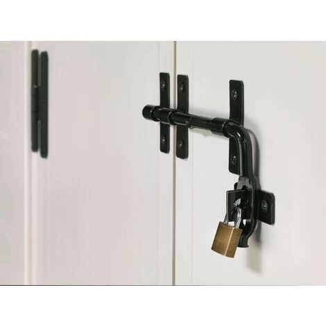 GARDIUN Abri De Jardin En Résine Tuscany Evo 120 2 M² 137x144x214 Cm Blanc/Beige 5 GARDIUN Abri De Jardin En Résine Tuscany Evo 120 2 M² 137x144x214 Cm Blanc/Beige – Image 3