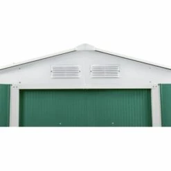 HABITAT ET JARDIN Abri De Jardin Métal "Rosas" - 2,71 M² - Vert Et Blanc. -France Abri de jardin Soldes Boutique 989248 3